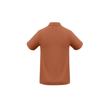 Biz Collection P400MS Crew Mens Polo Orange