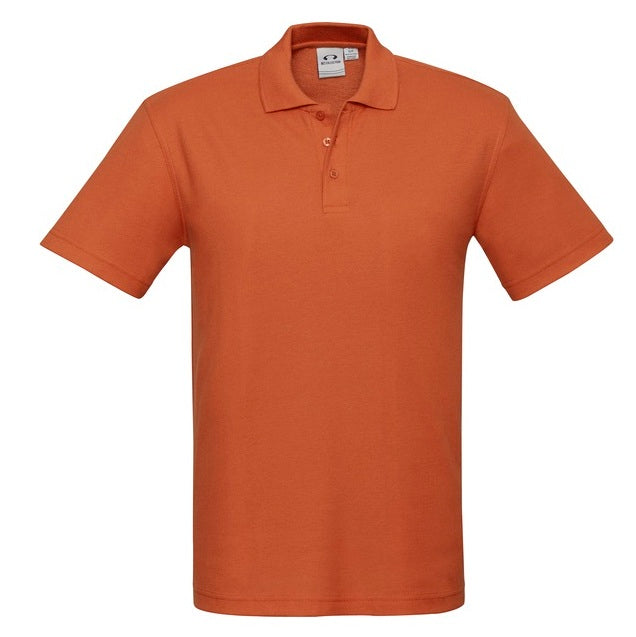 Biz Collection P400KS Crew Kids Polo - Orange - Alternative Front View