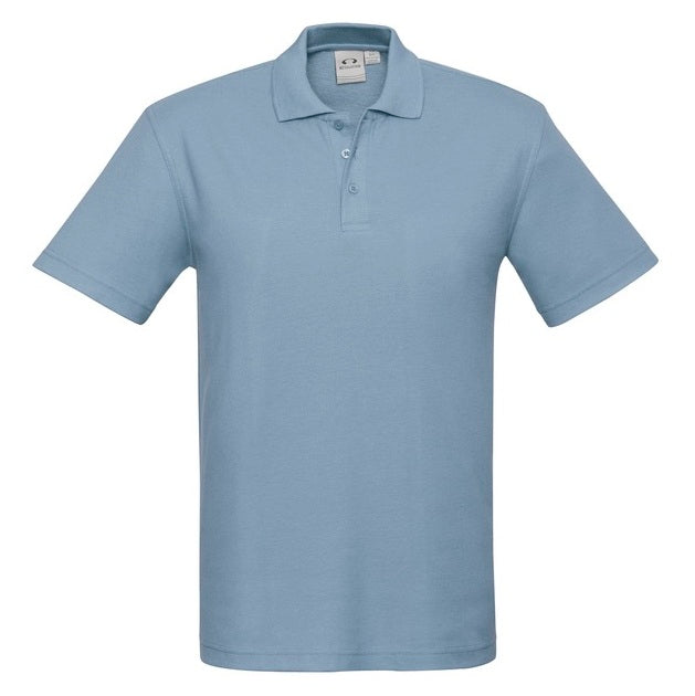 Biz Collection P400KS Crew Kids Polo - Blue - Back View