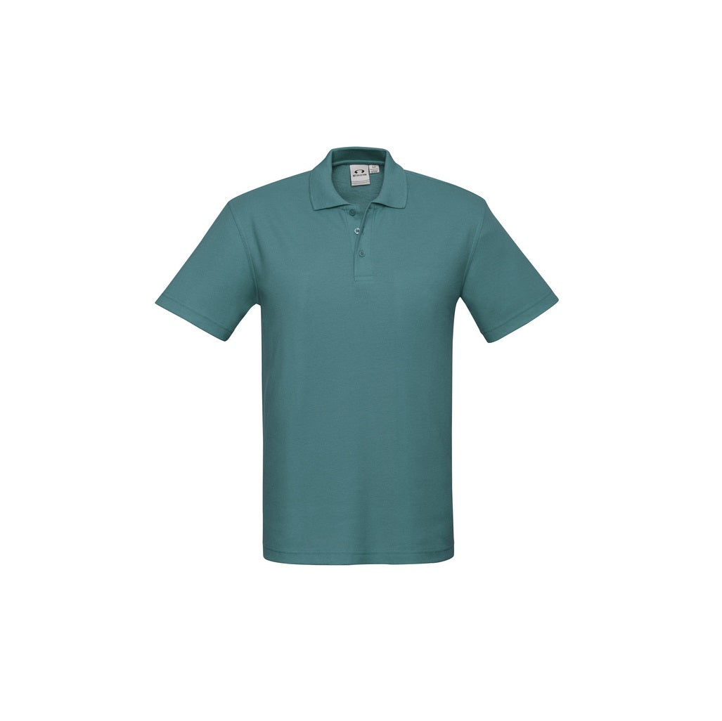 Biz Collection P400MS Crew Mens Polo Teal