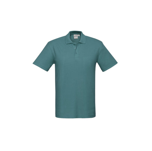 Biz Collection P400MS Crew Mens Polo Teal