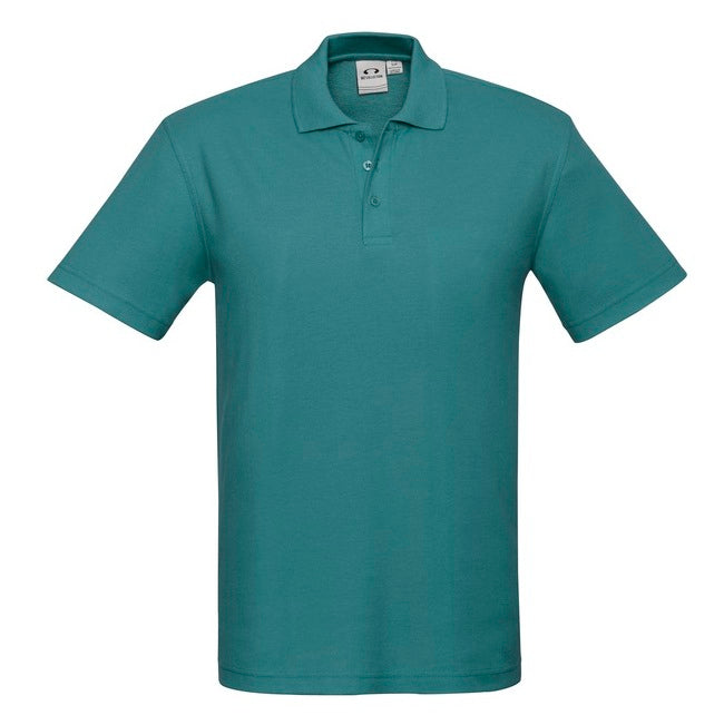 Biz Collection P400KS Crew Kids Polo - Teal - Alternative Front View