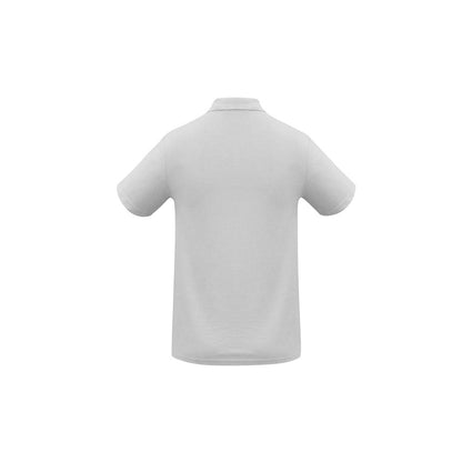 Biz Collection P400MS Crew Mens Polo White