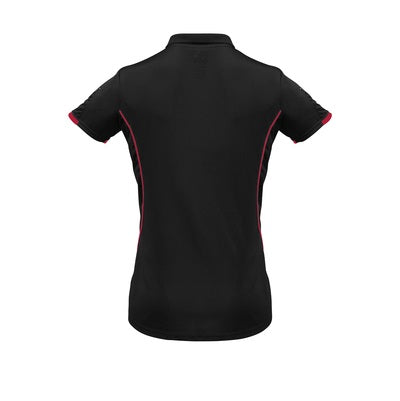 Biz Collection P405LS Razor Ladies Polo Black/Red