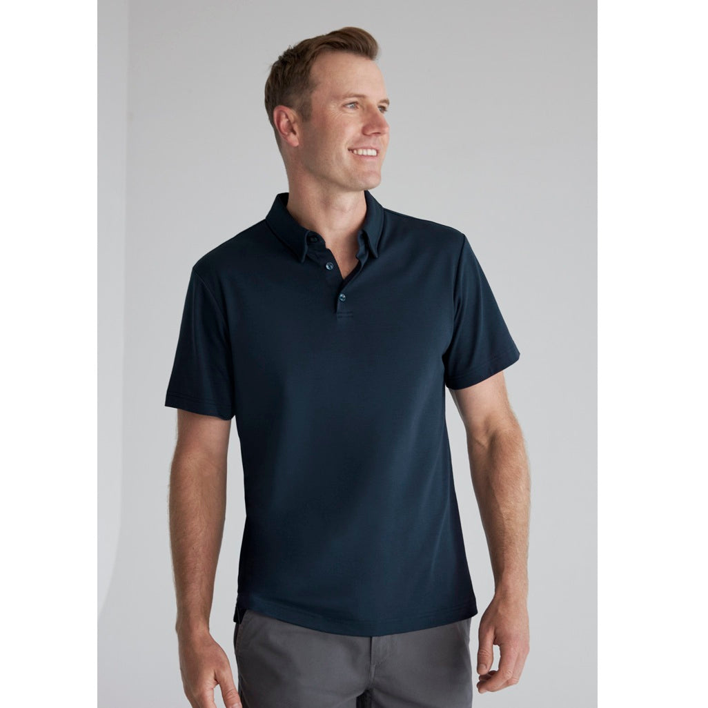Biz Collection P515MS Mens Lotus Short Sleeve Polo
