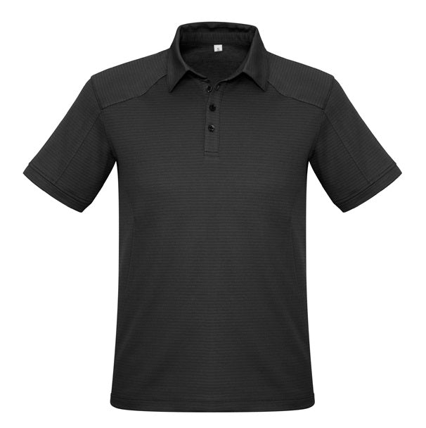 Biz Collection P706MS Profile Mens Polo - Black - Alternative Front View