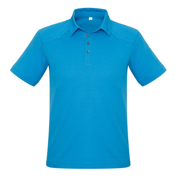 Biz Collection P706MS Profile Mens Polo - Cyan - Alternative Front View