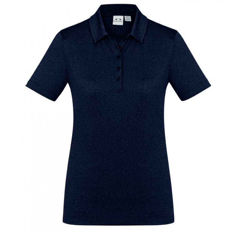 Biz Collection P815LS Ladies Aero Polo - Navy - Alternative Front View