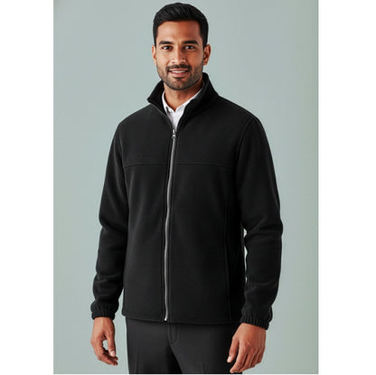 Biz Collection PF630 Mens Plain Micro Fleece Jacket