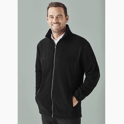 Biz Collection PF630 Mens Plain Micro Fleece Jacket