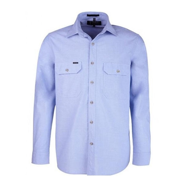 Pilbara RMPC007 Men's Chambray L/S Shirt
