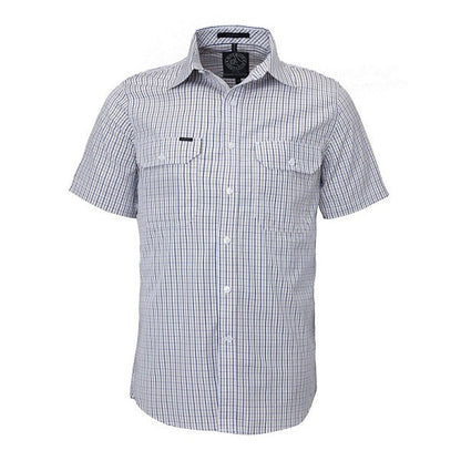 Pilbara RMPC011S Mens Front Flap Dual Pocket Classic Fit, S/S Shirt