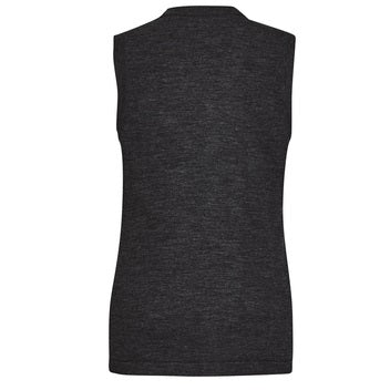 Biz Care CK961LV Womens Button Front Knit Vest