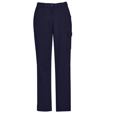 Inaura CL954LL Ladies Cargo Pants - Navy - Front View