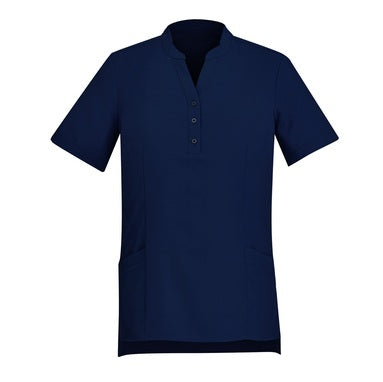 Biz Care CS949LS Ladies Plain SS Tunic