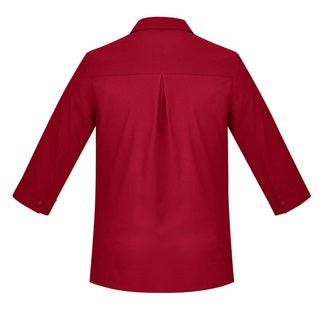 Biz Care CS951LT Womens Florence Plain 3/4 Sleeve Shirt