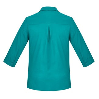 Biz Care CS951LT Womens Florence Plain 3/4 Sleeve Shirt