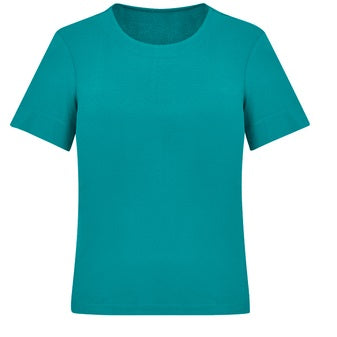 Biz Care CS952LS Ladies Jersey Short Sleeve Top
