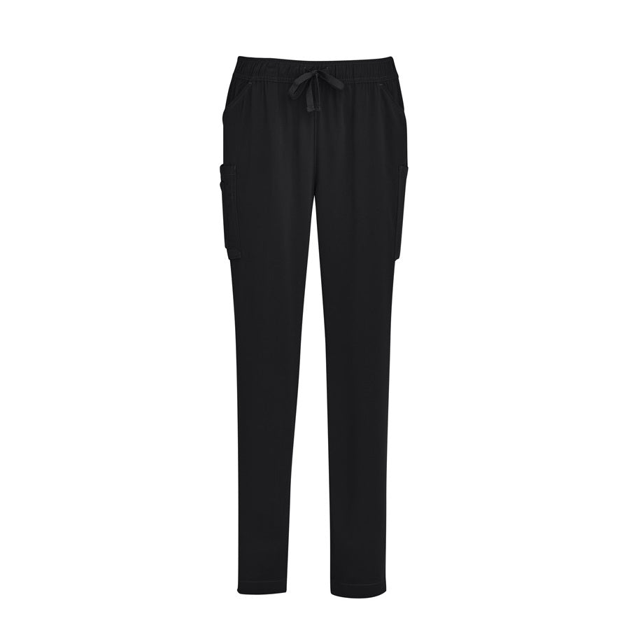 Bizcare CSP943LL Womens Multi-Pocket Slim Leg Scrub Pants