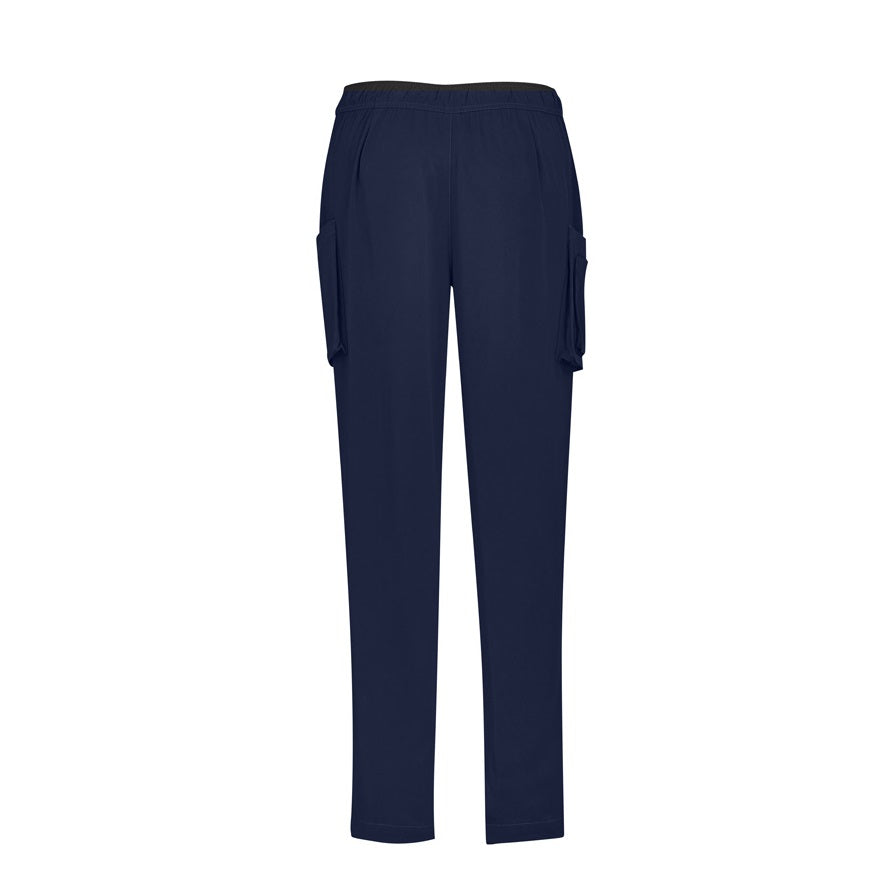 Bizcare CSP943LL Womens Multi-Pocket Slim Leg Scrub Pants