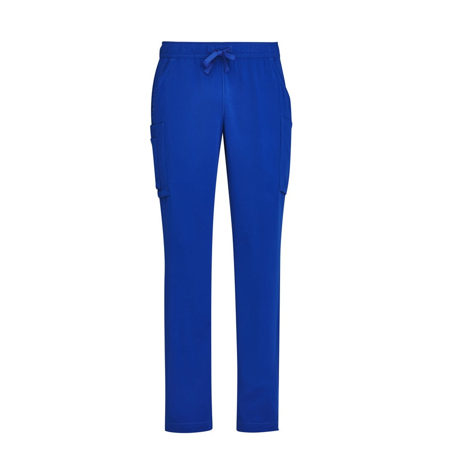 Inaura CSP946ML Mens Straight Leg Scrub Pants - Electric Blue - Front View