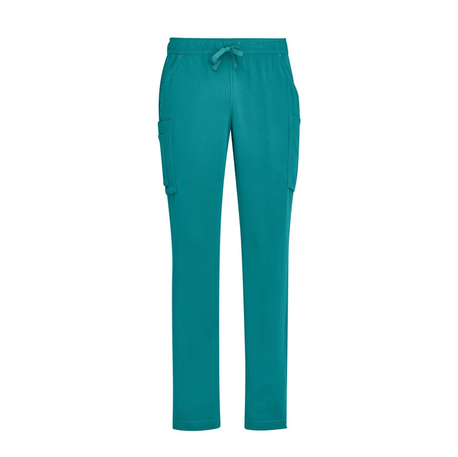 Inaura CSP946ML Mens Straight Leg Scrub Pants - Teal - Front View