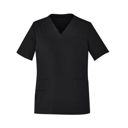 Biz Care CST941LS Ladies V Neck Scrub Top