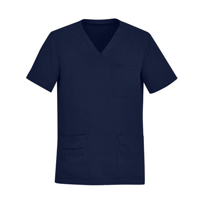Biz Care CST945MS Mens V Neck Scrub Top