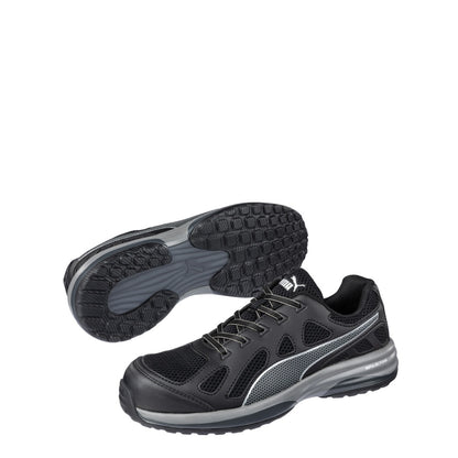 black and Grey Heat Resistant Puma 644567 Pursuit Unisex Composite Safety Jogger