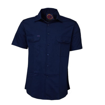 Ritemate RM1000S Mens Open Front S/S Shirt