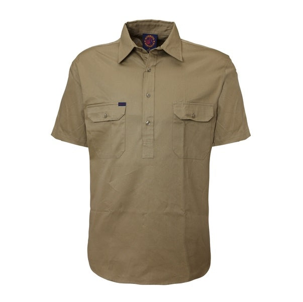 Ritemate RM100CFS Closed Front Short Sleeve Shirt