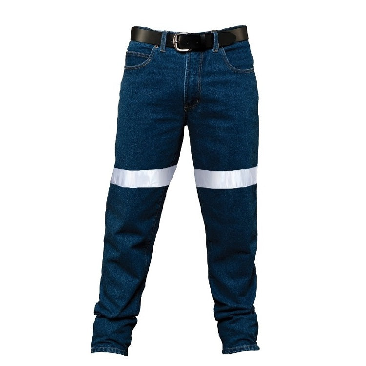 Ritemate RM106DJR Mens's Cotton Denim Jean 3M Tape
