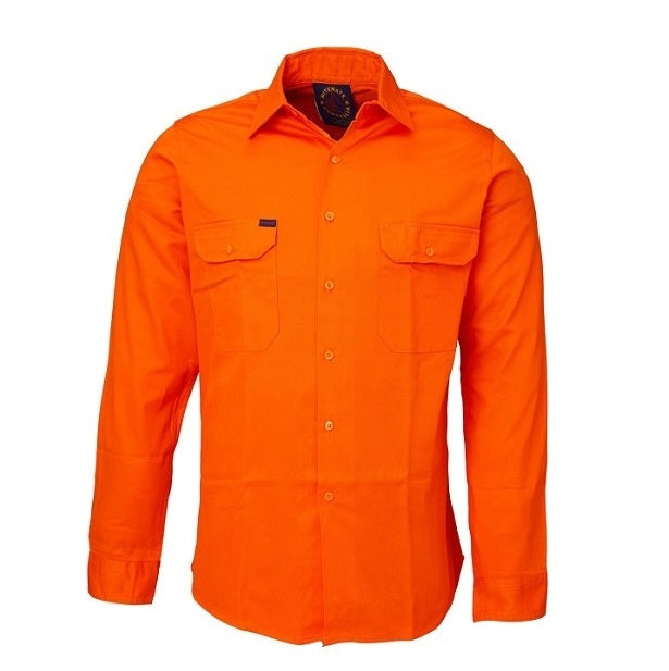 Ritemate RM108V3 Vented Open Front Lightweight - Orange - Front View