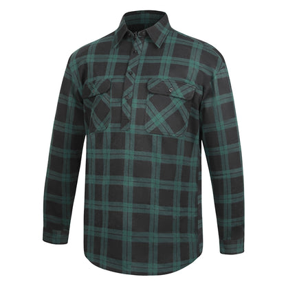 Pilbara RM123SCF Closed Front Flannelette Shirt