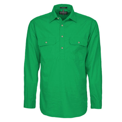 Pilbara RM200CF Original Mens Closed Front L/Sleeve Shirt