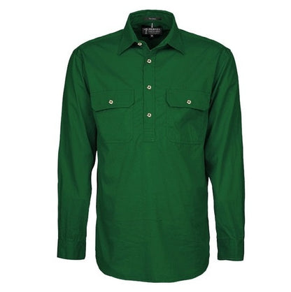 Pilbara RM200CF Original Mens Closed Front L/Sleeve Shirt