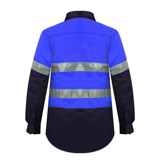 Ritemate RM208V2R Ladies Two Tone Vented Lightweight Open Front