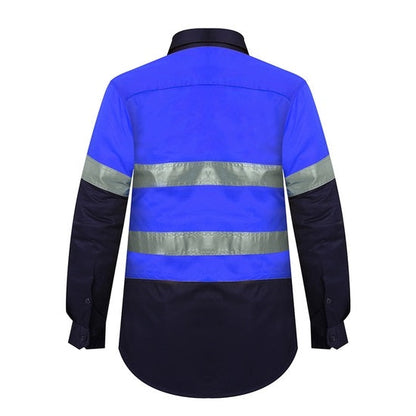 Ritemate RM208V2R Ladies Two Tone Vented Lightweight Open Front