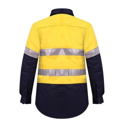 Ritemate RM208V2R Ladies Two Tone Vented Lightweight Open Front