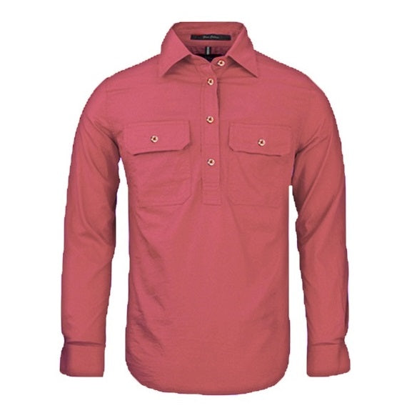 Pilbara RM300CF Women's Closed Front L/S Shirt Canyon