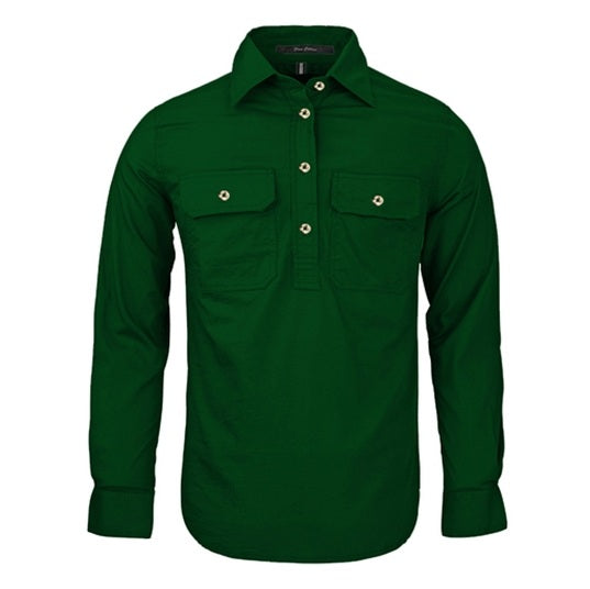 Pilbara RM300CF Women's Closed Front L/S Shirt