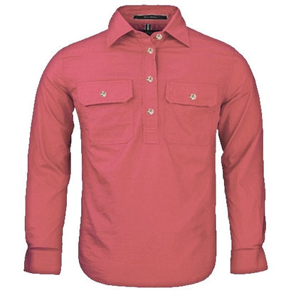 Pilbara RM400CF Kids Closed Front L/S Shirt