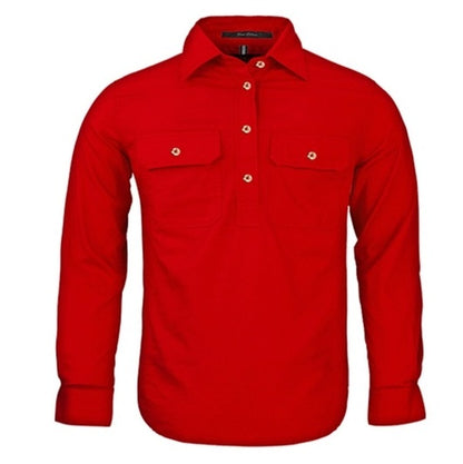 Pilbara RM400CF Kids Closed Front L/S Shirt