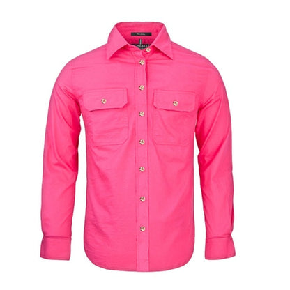 Pilbara RM600BT Women's Open Front L/S Shirt