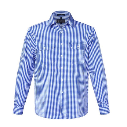 Pilbara RMPC004 Men's Check L/S Shirt