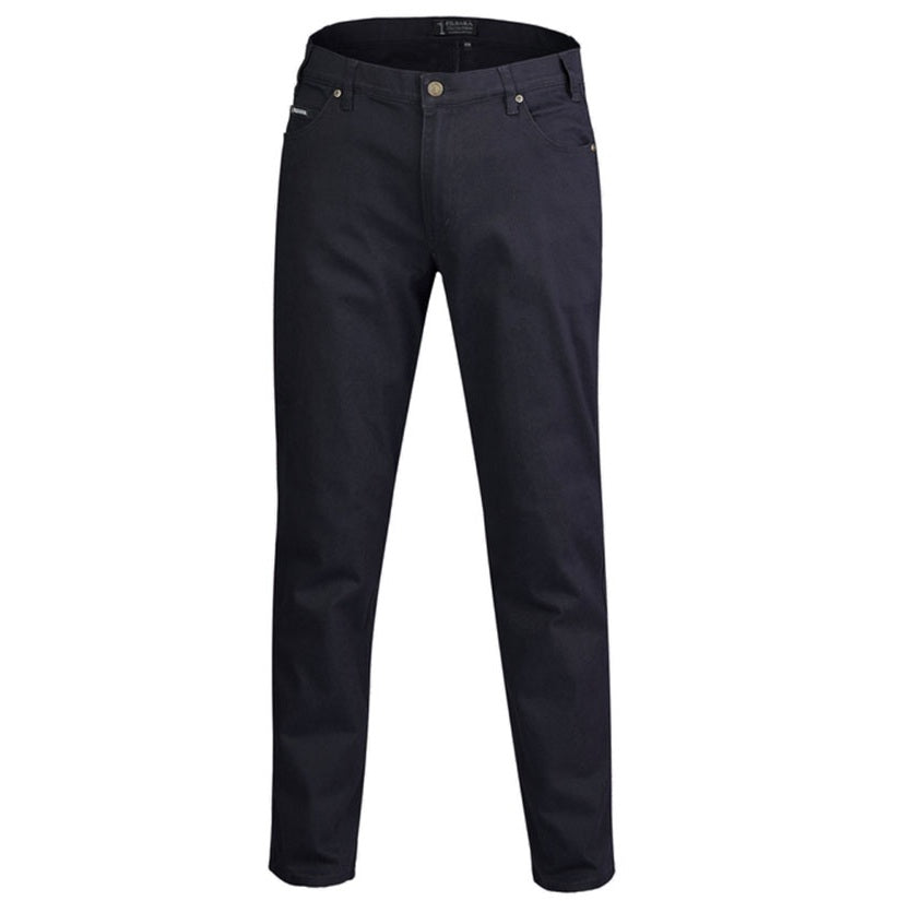 Pilbara RMPC014 Mens Cotton Stretch Jeans Ink Navy