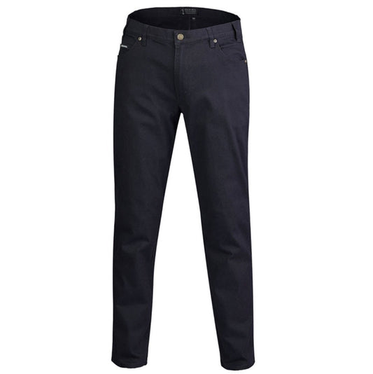 Pilbara RMPC014 Mens Cotton Stretch Jeans Ink Navy