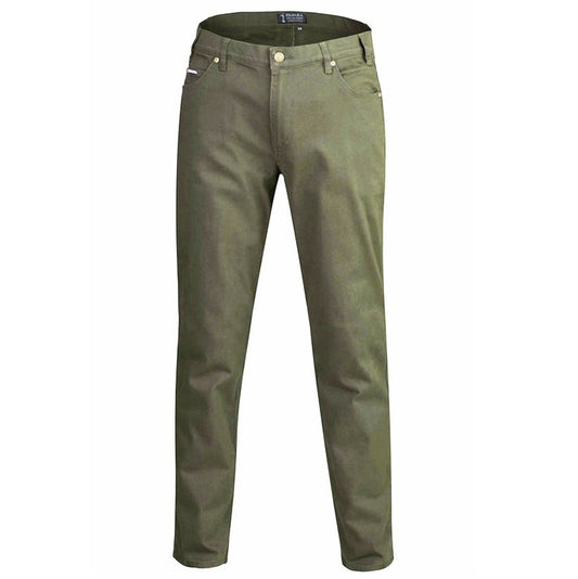 Pilbara RMPC014 Mens Cotton Stretch Jeans Sea Grass