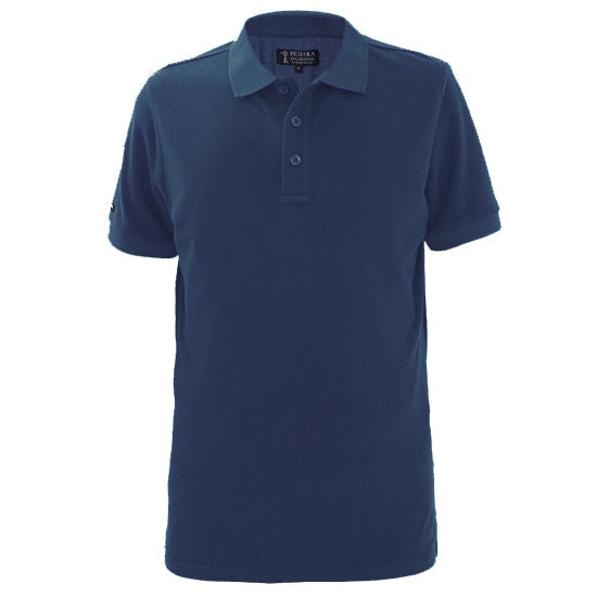Pilbara RMPC019 Cotton Polo - Bluesteel - Front View