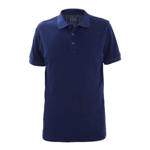 Pilbara RMPC019 Cotton Polo - French Navy - Front View